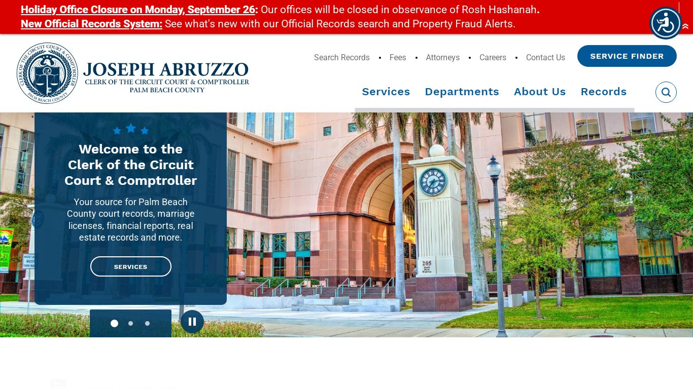 Clerk of the Circuit Court & Comptroller, Palm Beach County